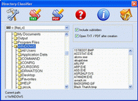 Screenshot for Directory Classifier 2.2